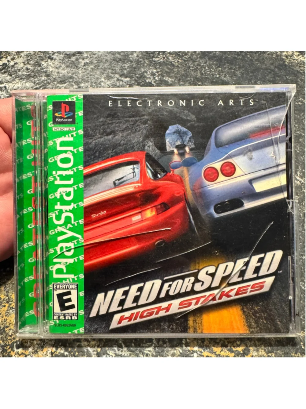 Need for Speed High Stakes PS1 Greatest Hits CIB Complete Tested Working